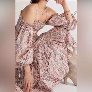 House of Harlow 1960 Teresa purple paisley